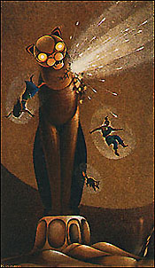 Tarot Of The Cat People - XVI The Tower